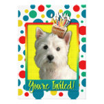 Invitation Cupcake - West Highland Terrier