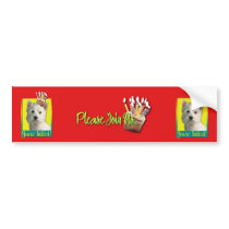 Invitation Cupcake - West Highland Terrier