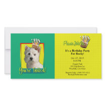 Invitation Cupcake - West Highland Terrier