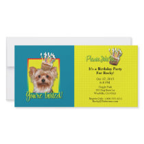 Invitation Cupcake - Yorkshire Terrier