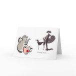 Invitation for Tea - Greyhound and Fancy Lady cards