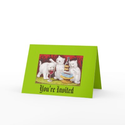Invitation - Friendly Get Together Cards by renee869hello
