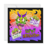 Invitation - HALLOWEEN BOOGEYMAN MONSTER