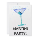 Invitation, Invitations - BLUE MARTINI