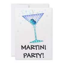 Invitation, Invitations - BLUE MARTINI