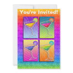 Invitation - Pop Art Margaritas