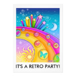 Invitation - Retro Pop Art Martinis