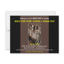 Invitation template - customisable