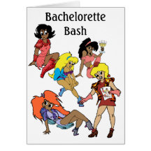 Invitation: The Bachelorettes Card