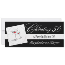 Invitation to a 50th Birthday Party