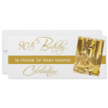 Invitation to a 90th Birthday Party Celebration