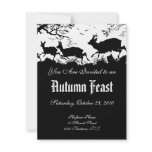 Invitation to an Autumn Feast or Harvest Ball