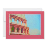 Invitation to Italian Dinner Event - Coliseum Rome