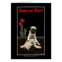 "INVITATION TO PLAY" Note cards