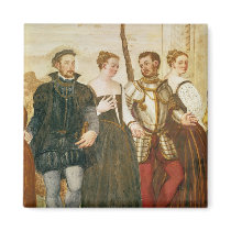Invitation to the Dance Refrigerator Magnet