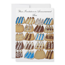 Invitation with Baked Cookies