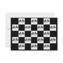 Invitations Any Auto Racing Chequered Flags Indy