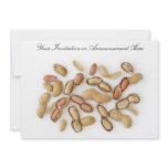 Invitations or Innouncements with Peanuts
