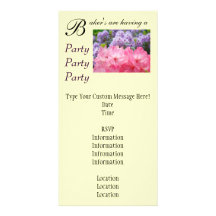 Invitations Party Parties "Name" are having a Part Personalized Photo Card