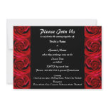 Invitations - special red black custom