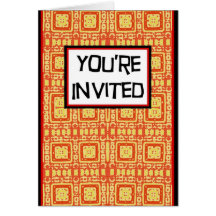 invited greeting cards