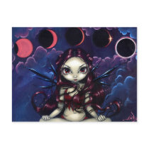 "Invoking the Eclipse" Postcard