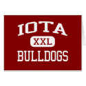 Iota - Bulldogs - Middle School - Iota Louisiana cards