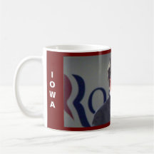 Iowa 2012 Mitt Romney Photo Collectable Mug
