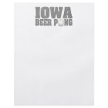 Iowa Beer Pong Flyer Design