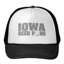Iowa Beer Pong Hats