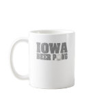 Iowa Beer Pong Mug