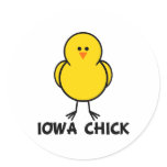 Iowa Chick stickers