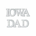 IOWA  DAD embroidered shirts
