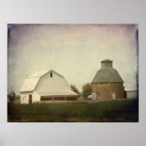 Iowa Farming Poster