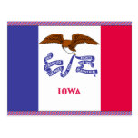 Iowa Flag Postcard