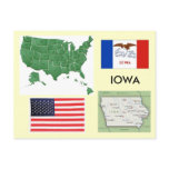 Iowa, USA postcards