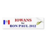 IOWANS for PAUL 2012 sticker Bumper Stickers