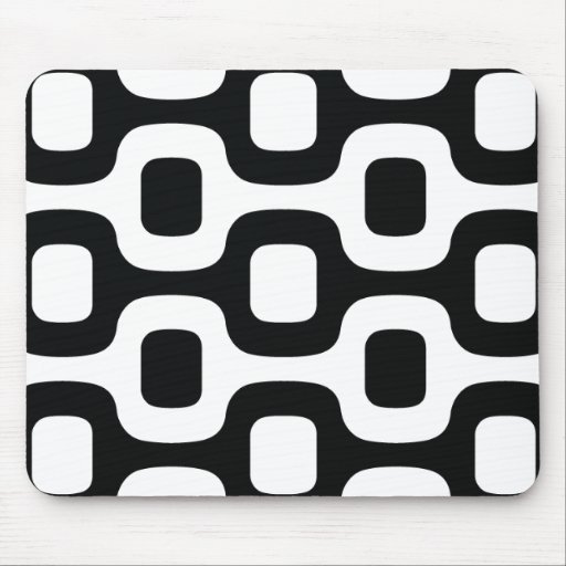 Ipanema & Leblon's Sidewalk, Rio de Janeiro Brazil Mouse Pads