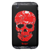 Iphone 3 tough - Bloody Skull Tough Iphone 3 Covers