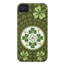 iPhone 4 Case - Irish Good Luck Hex