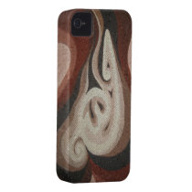 Iphone 4S case with the word Allah in mosiac Iphone 4 Case-mate Case