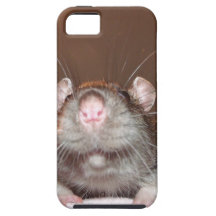 iphone 5 case - grinning rat
