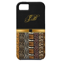 iPhone 5 Case-Mate Case Gold Black
