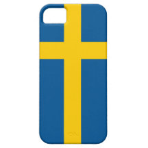 IPhone 5 Case with Flag of Sweden