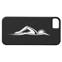 iPhone 5 Swim Logo Black