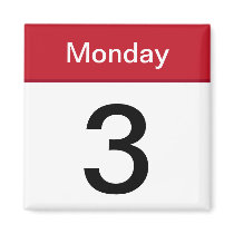iPhone App Magnet - Calendar - Customisable
