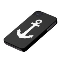 IPhone case anchor black