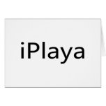 iPlaya Greeting Card