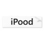 iPood Bumper Sticker