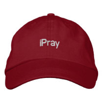 iPray Hat Embroidered Baseball Caps